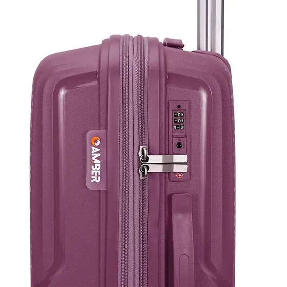 Βαλίτσα&nbsp;Μεσαία&nbsp;Amber&nbsp;Μωβ&nbsp;65cm image 7