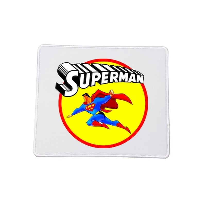 OEM Mousepad Superman Σούπερμαν No3 Βάση Για Το Ποντίκι Ορθογώνιο 23x20cm Ποιοτικού Υλικού Αντοχής