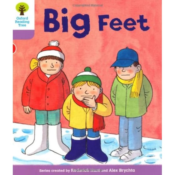 Oxford Reading Tree: Level 1+: First Sentences: Big Feet image 0