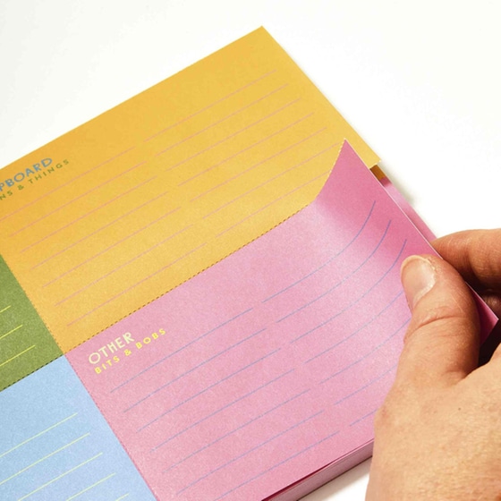 Λίστα για ψώνια 12 Εποχές σε χρωματιστές σελίδες image 2