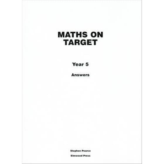 Maths on Target Year 5 Answers image 0