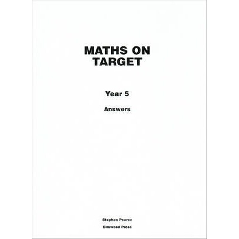 Maths on Target Year 5 Answers