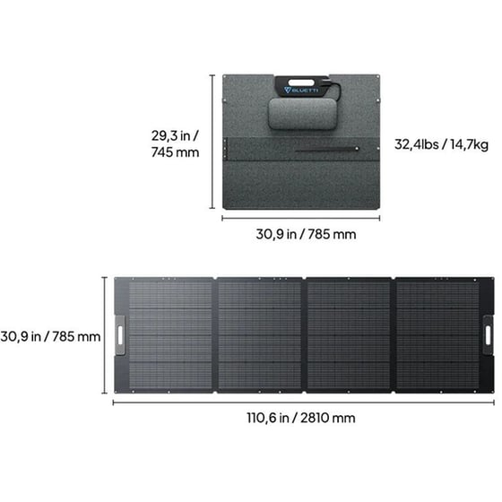 Φορητό  Ηλιακό Πάνελ  BLUETTI PV350 350 W image 5