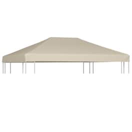 Vidaxl Κάλυμμα Για Κιόσκι Καφέ 4 X 3 Μ. 310 Γρ./μ²
