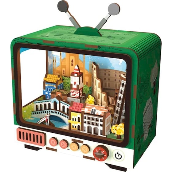 Παζλ 3D Ξύλινο Vintage TV: Venice Is Eternity Itself image 1