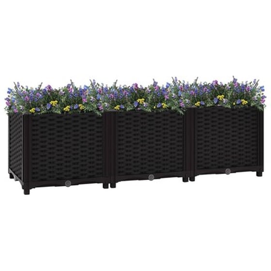 Vidaxl Ζαρντινιέρα 120 X 40 X 38 Εκ. Από Πολυπροπυλένιο image 1