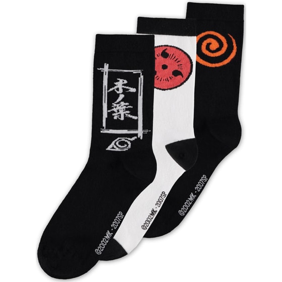 Κάλτσες Difuzed Naruto Shippuden (3-Pack) 39-42 image 0