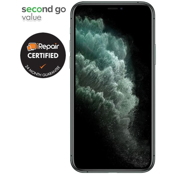 Μεταχειρισμένο Apple iPhone 11 Pro Max 64GB Midnight Green second go value Certified by iRepair image 2