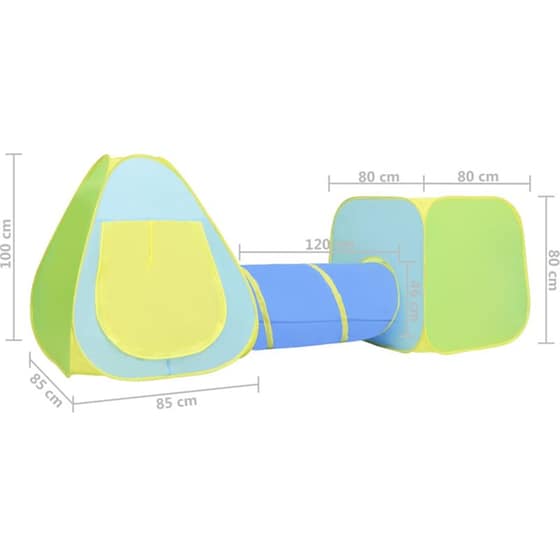 Vidaxl Παιδική Σκηνή Πολύχρωμη image 7