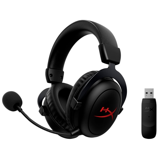 HyperX Cloud Core Gaming Ασύρματα Ακουστικά Μαύρα image 2