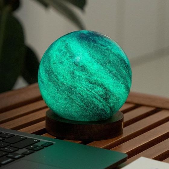 Φωτιστικό&nbsp;Γραφείου&nbsp;Gingko Glass&nbsp;L&nbsp;Galaxy&nbsp;Breeze image 5