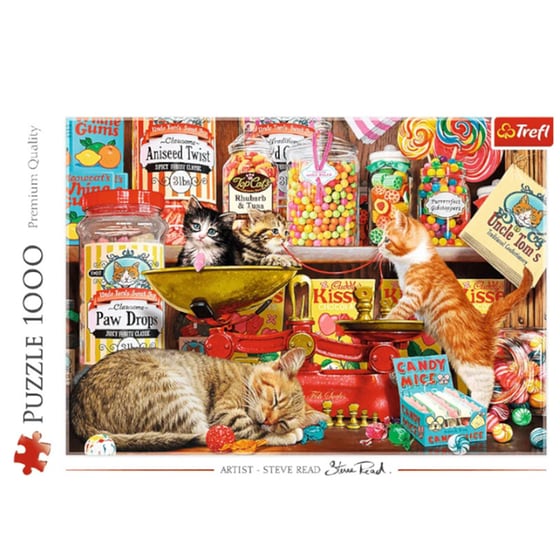 Παζλ Trefl Cats Sweets (1000 Κομμάτια) image 0