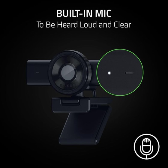 Razer Kiyo V2 X Web Camera 2K QHD - Black image 3