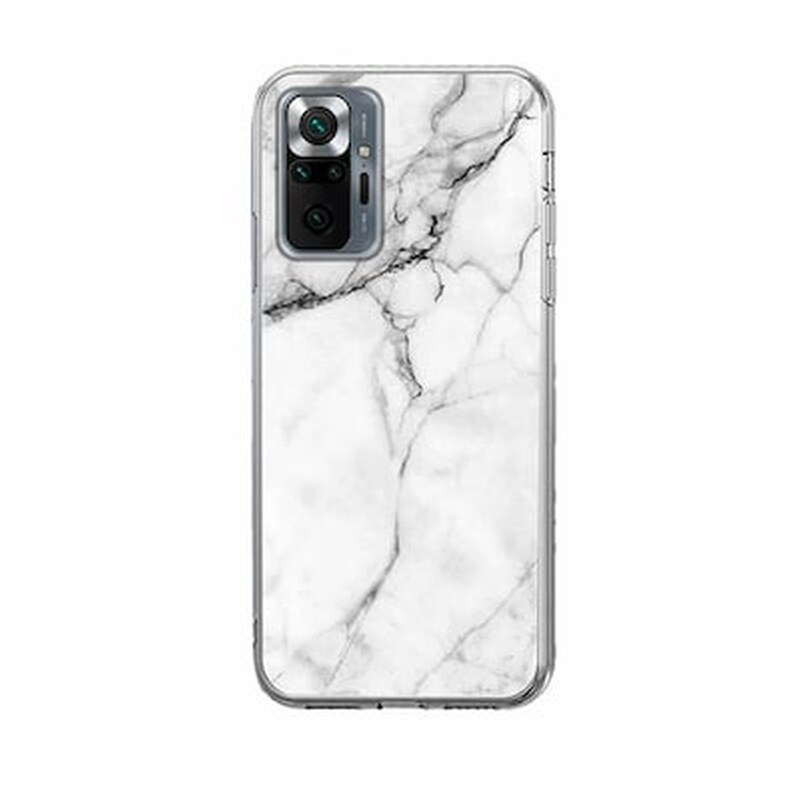 WOZINSKY Θήκη Xiaomi Redmi Note 10 Pro - Wozinsky Marble Case - White