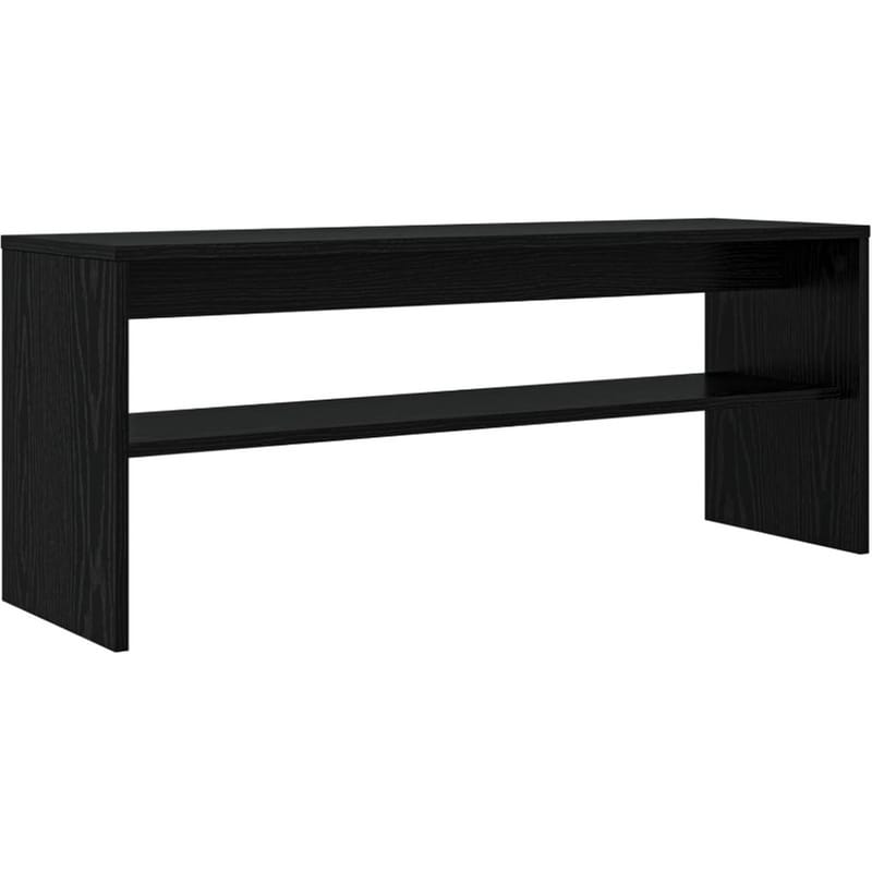 Έπιπλο Τηλεόρασης VidaXL 100 x 30 x 40 cm - Μαύρη Οξιά