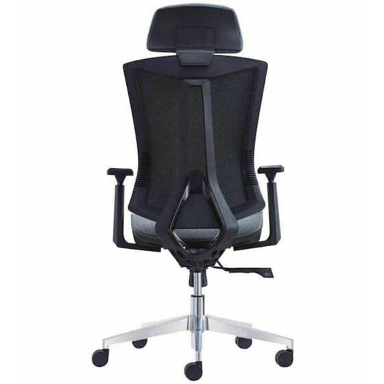 Καρέκλα Διευθυντική Woodwell BF8200 από Ύφασμα - Γκρι image 1