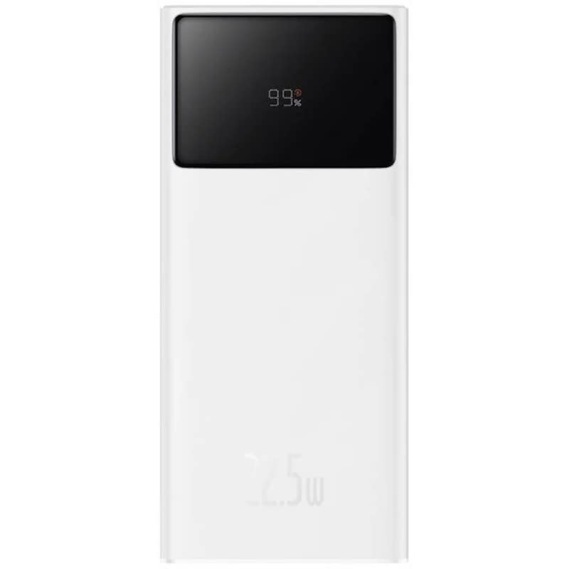 Powerbank Baseus Star-Lord 30.000mAh USB-A, USB-C 22.5W - Λευκό BASEUS