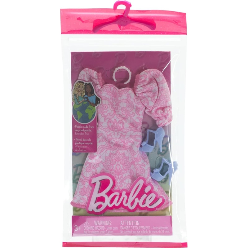 MATTEL Mattel Barbie: Fashion Pack - Pink Dress With Blue High Heels (HRH40)