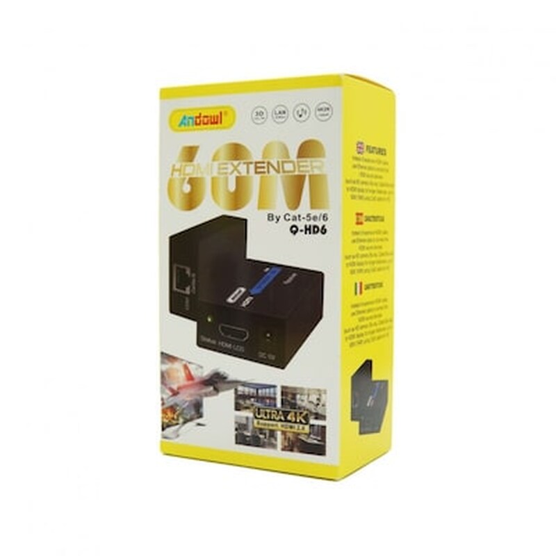 Hdmi Extender 6 Μετρα Andowl An-q-hd6 ANDOWL