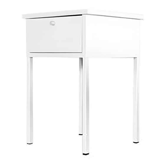 Κομοδίνο Nextdeco Μεταλλικό 40x40x60 cm - Λευκό image 0