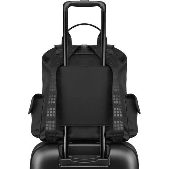 Τσάντα Laptop Moleskine πλάτης Medium - Μαύρη image 5