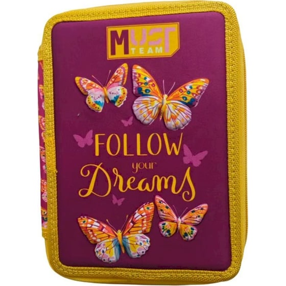 Κασετίνα Γεμάτη Must Team Butterfly Follow Your Dreams image 0