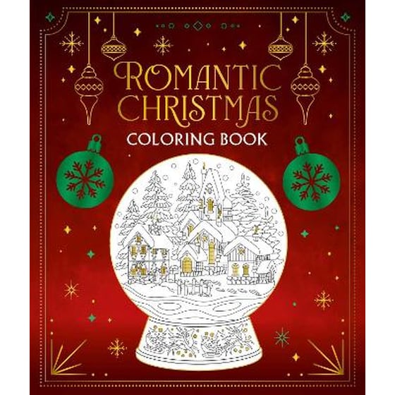 Romantic Christmas Coloring Book image 0