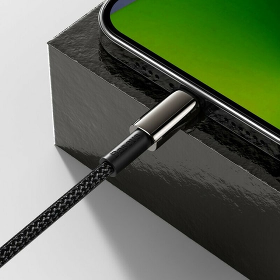 Καλώδιο δεδομένων Baseus Usb-C to Lightning Tungsten Gold 20w 1m - Black image 7