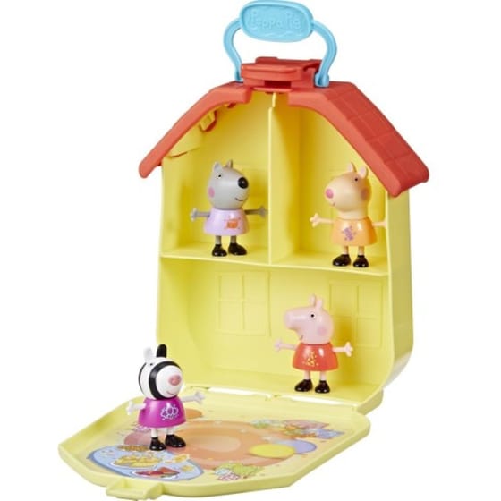 Hasbro Peppa Pig Party Carry Case Θήκη με 4 Φιγούρες (F8888) image 5