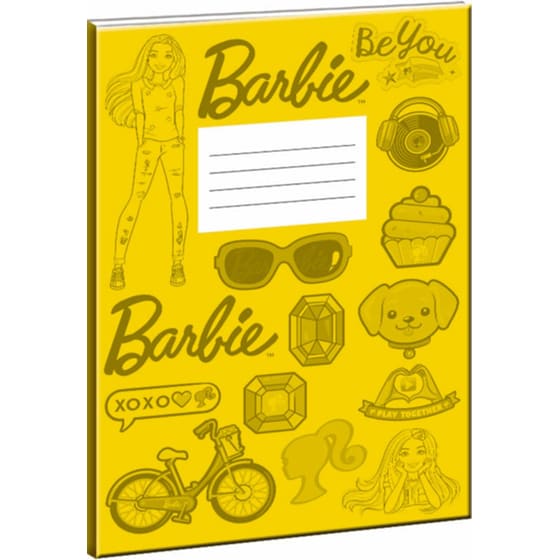 Τετράδιο Καρφίτσα GIM Β5 Barbie (1 Τεμάχιο) image 3