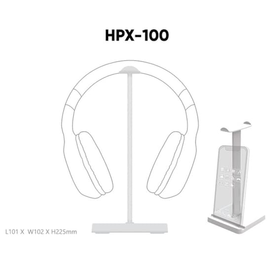 Armaggeddon HPX-100 Headset Stand Λευκό image 0