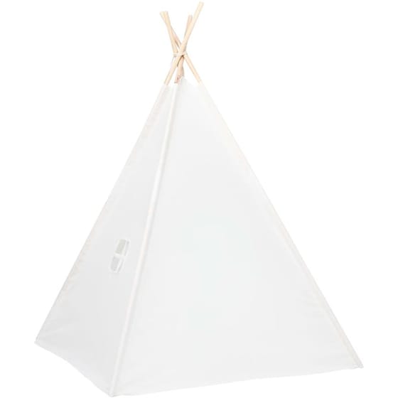 Vidaxl Σκηνή Teepee Παιδική 120 x 120 x 150 Εκ Λευκή image 2