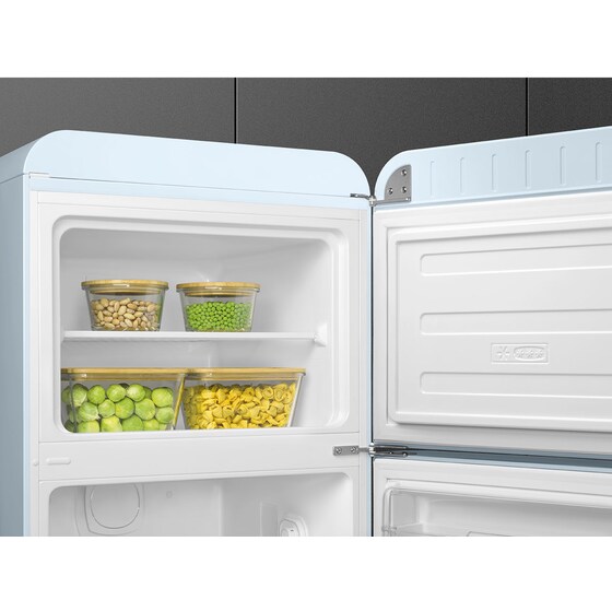SMEG FAB30RPB5 294 Lt Σιελ Δίπορτο Ψυγείο image 4