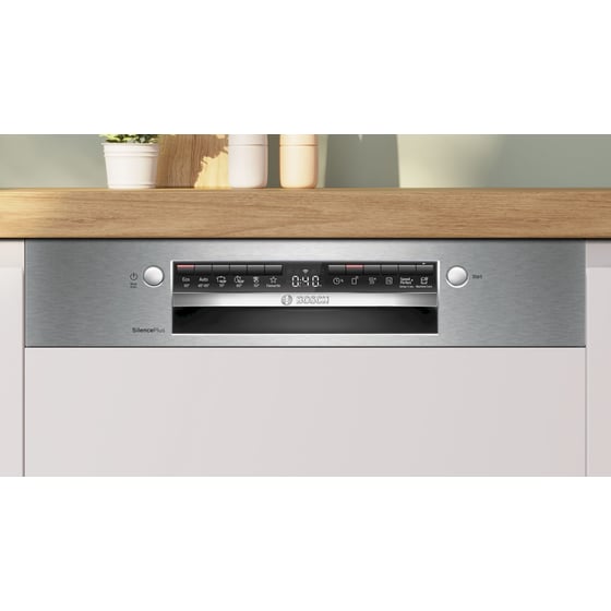 BOSCH SMI4ECS28E για 14 Σερβίτσια με Home Connect Εντοιχιζόμενο Πλυντήριο Πιάτων Inox image 1