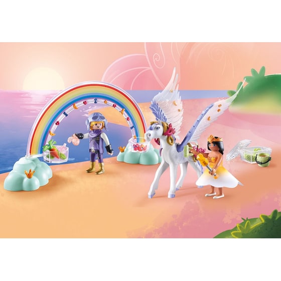 PLAYMOBIL® Princess Magic Πήγασος και Πριγκίπισσες Του Ουράνιου Τόξου (71361) image 2