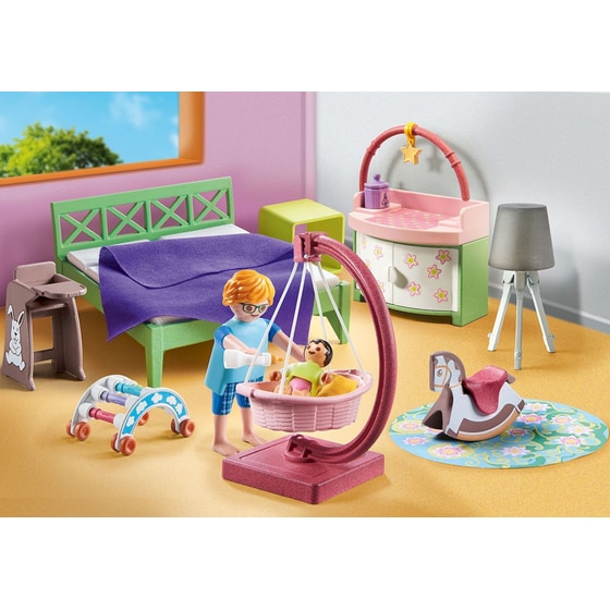 PLAYMOBIL® Μοντέρνο Υπνοδωμάτιο με Κούνια (71609) image 2