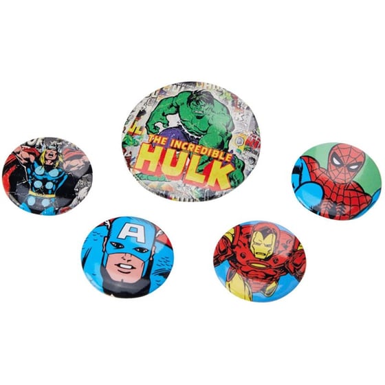 Κονκάρδες Marvel Comics (Hulk) Pyramid BP80448 - 5 τμχ image 1