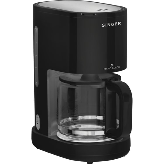 Καφετιέρα Φίλτρου SINGER Piano Black CM-1000 PBL 1000 W 1.25 L Μαύρο image 1