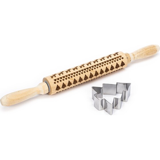 Tri-Coastal Design Πλάστης & Φόρμα για Μπισκότα Tree Xmas image 3