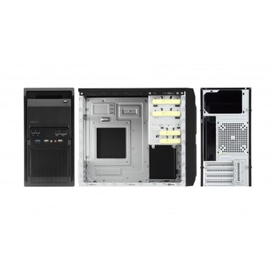 Κουτί Desktop Chieftec LT-01B-350GPB Mini-Tower 250W - Μαύρο image 3