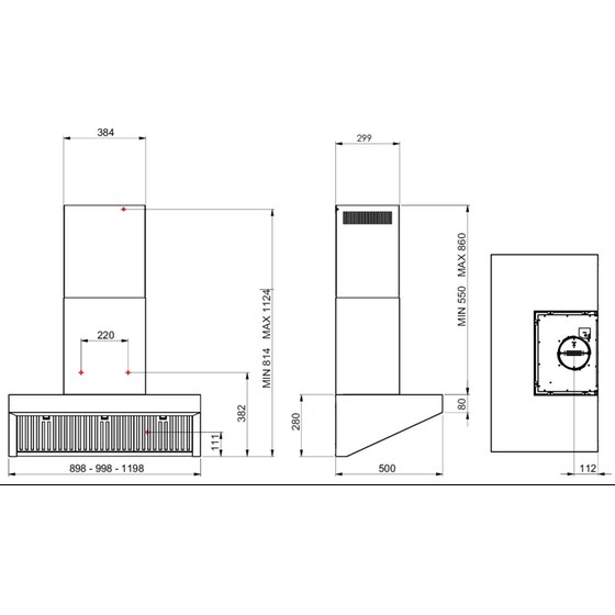 BERTAZZONI KV120PROXT 120 cm Inox Απορροφητήρας Καμινάδα-Τζάκι image 6