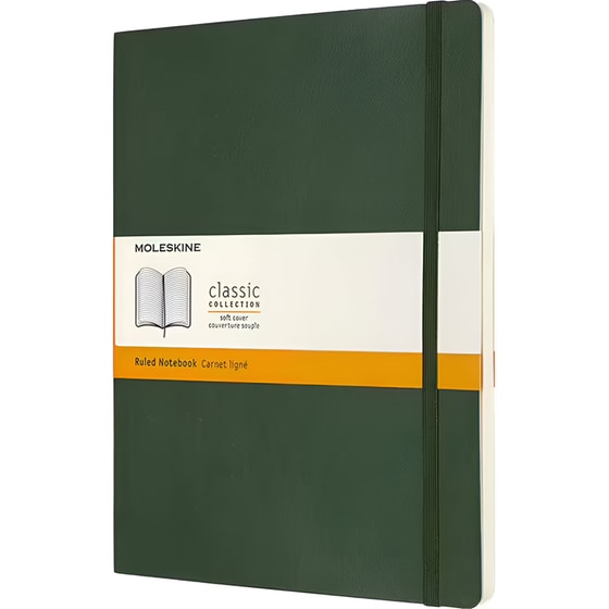 Σημειωματάριο Moleskine Ριγέ XL Πράσινο (1 Τεμάχιο) image 0