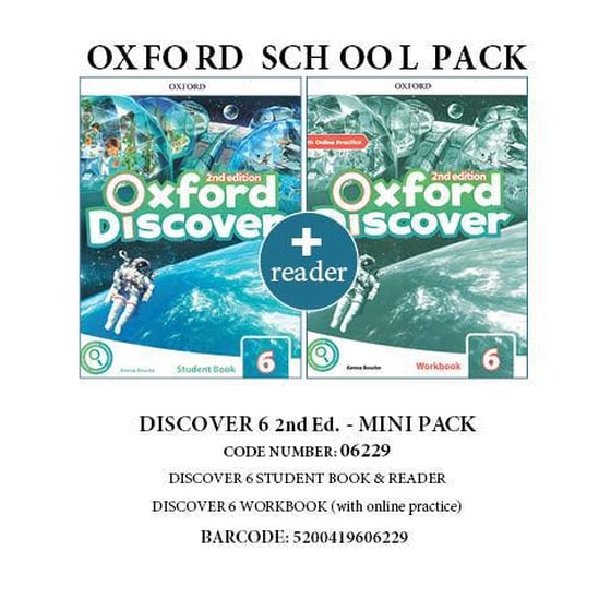 Discover 6 (II ed) MINI PACK (+READER) - 06229 (B1-B2) image 0