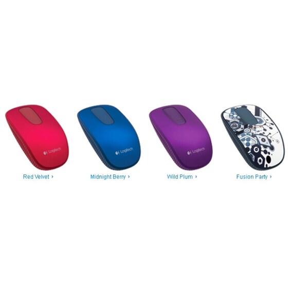 Ασύρματο Ποντίκι Logitech Zone Touch T400 Wild Plum image 3