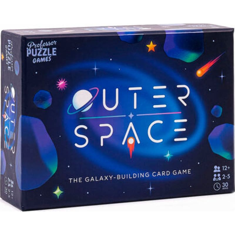 PROFESSOR PUZZLE Outer Space Επιτραπέζιο Με Κάρτες