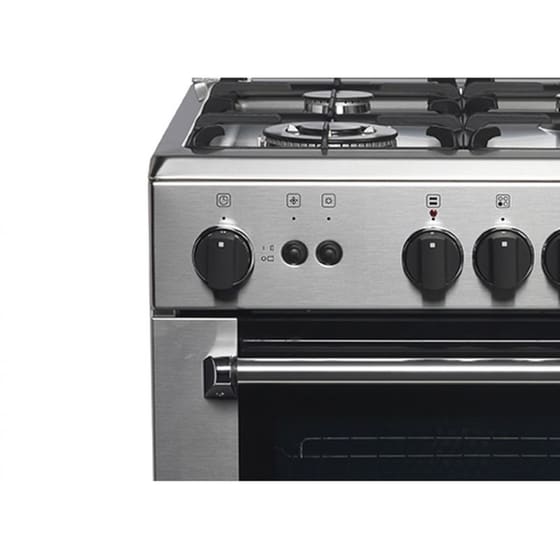 LA GERMANIA AMN6640GXT(GN) 56 Lt Inox Κουζίνα Φυσικού Αερίου image 3