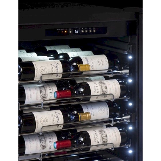 LA SOMMELIERE PRO 160N για 152 Μπουκάλια Μαύρο Συντηρητής Κρασιών image 8