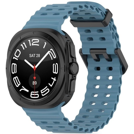 Λουράκι Samsung Galaxy Watch Ultra 47mm - Tech-protect Iconband Pro Σιλικόνης - Montego Blue (5906302312283) image 0