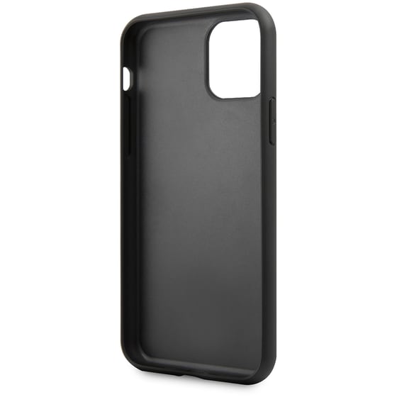 Karl Lagerfeld Double Layer Glitter Hard Case Karl #039;s Head Θήκη Προστασίας Από Σιλικόνη – Apple Iphone 11 Pro (μαύρο) image 2