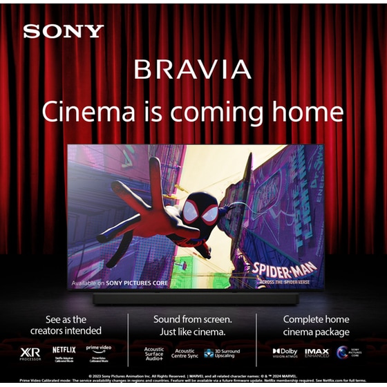 Sony BRAVIA 8 OLED 77" 4K HDR Google Smart Τηλεόραση K77XR80PAEP image 5